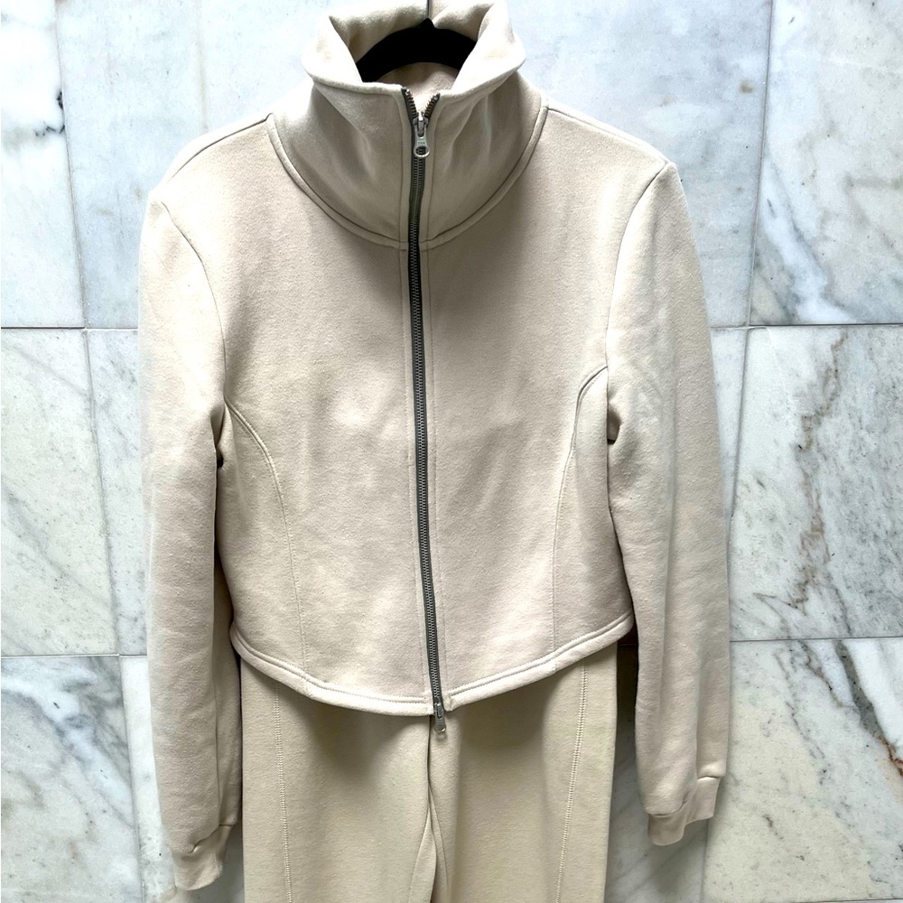 Oak & Fort fleece jacket & pant set